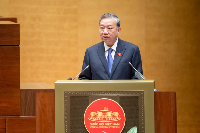 Ph&aacute;t biểu chỉ đạo của Tổng B&iacute; thư T&ocirc; L&acirc;m tại Hội nghị to&agrave;n quốc triển khai c&ocirc;ng t&aacute;c bầu cử- Ảnh 1.