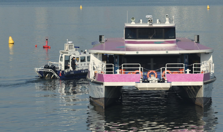 A boat on the water  AI-generated content may be incorrect.