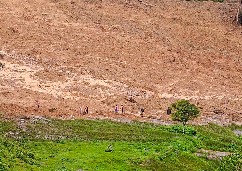 Đ&agrave; Nẵng: Qu&acirc;n khu 5 đưa ch&oacute; nghiệp vụ v&agrave;o khu vực sạt lở t&igrave;m kiếm nạn nh&acirc;n- Ảnh 2.