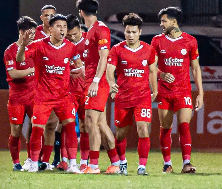 V-League: Đinh Viết T&uacute; lập si&ecirc;u phẩm gi&uacute;p Thể C&ocirc;ng Viettel vượt qua Thanh H&oacute;a- Ảnh 1.