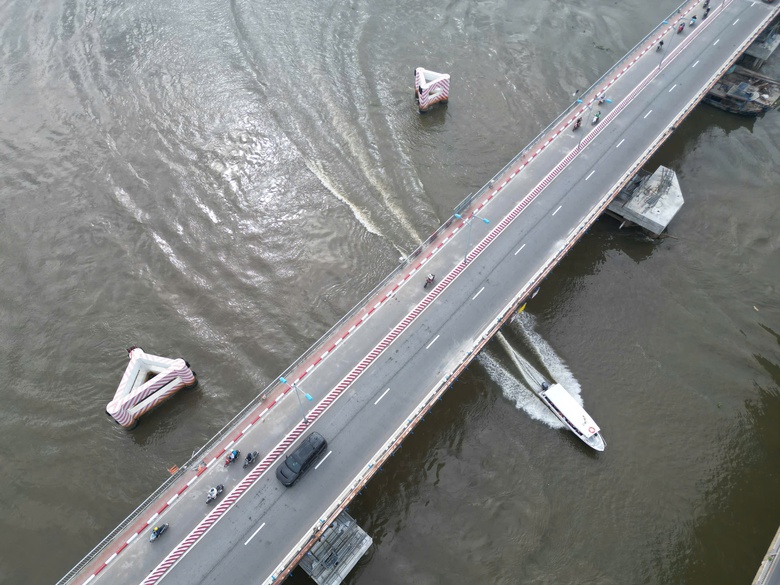 Th&ocirc;ng xe cầu B&igrave;nh Triệu 1 sau khi n&acirc;ng tĩnh kh&ocirc;ng l&ecirc;n 7m- Ảnh 5.