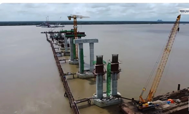 Cầu Đại Ngãi 2 đủ điều kiện thông xe ngày 19/12- Ảnh 4. Cầu Đại Ngãi 2 đủ điều kiện thông xe ngày 19/12- Ảnh 4.