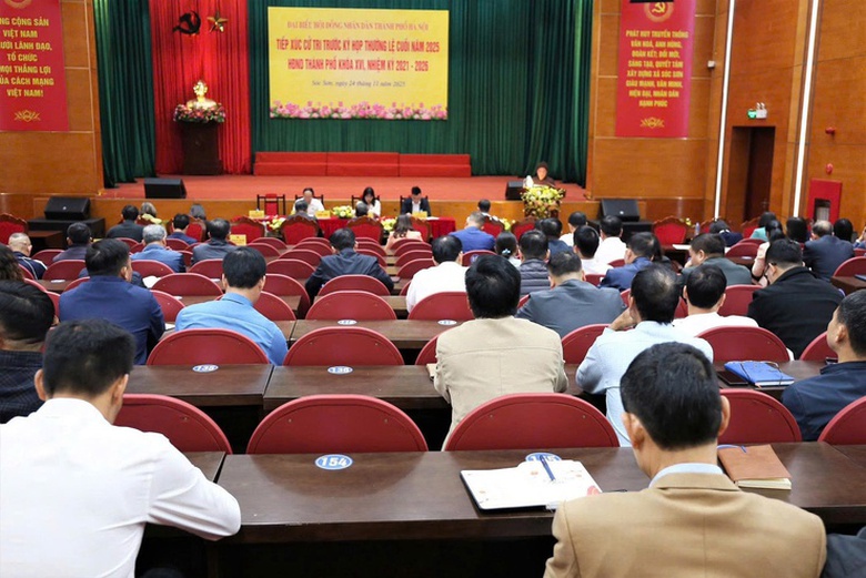 H&agrave; Nội: Cử tri kiến nghị đẩy nhanh tiến độ c&aacute;c dự &aacute;n giao th&ocirc;ng- Ảnh 1.