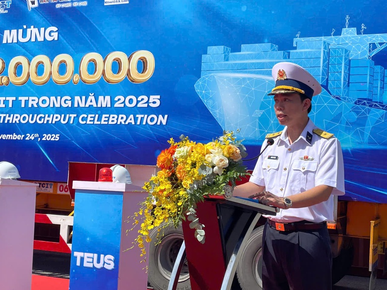 Cảng Quốc tế T&acirc;n Cảng - C&aacute;i M&eacute;p lần thứ 3 vượt mốc 2 triệu Teu h&agrave;ng h&oacute;a th&ocirc;ng qua- Ảnh 2.