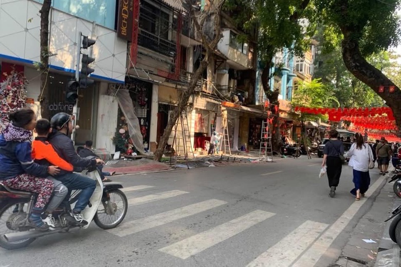 Diện mạo những tuyến phố sầm uất nhất Thủ đ&ocirc; sau triển khai phường kiểu mẫu- Ảnh 6.