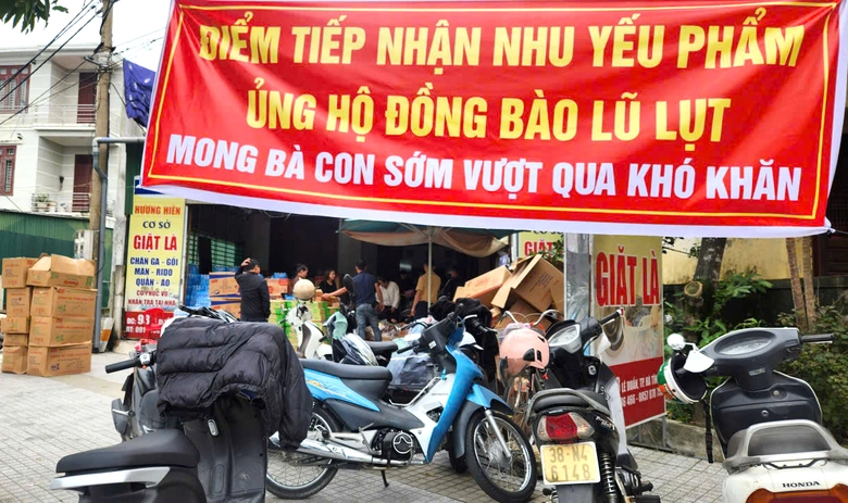 H&agrave; Tĩnh hướng về Nam Trung Bộ giữa những ng&agrave;y lũ dữ- Ảnh 1.