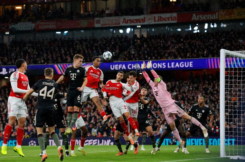 Thắng thuyết phục Bayern, Arsenal tiếp tục bất bại tại Champions League- Ảnh 1.