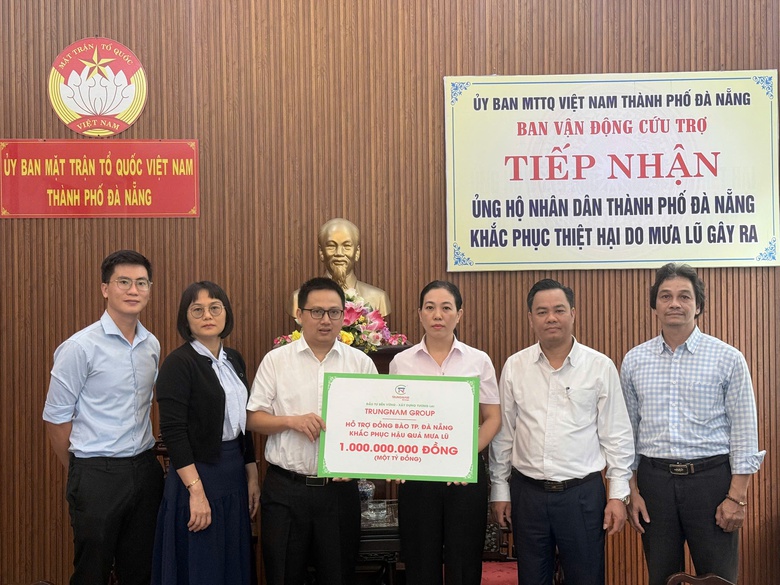 Tập đo&agrave;n Trung Nam sẻ chia kh&oacute; khăn với đồng b&agrave;o miền Trung - T&acirc;y Nguy&ecirc;n sau mưa lũ- Ảnh 2.