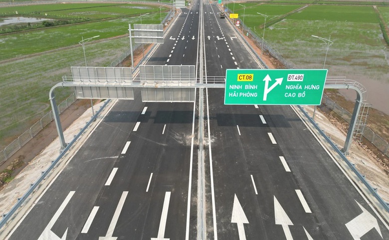 Đảm bảo cung ứng vật liệu xây dựng cho dự án cao tốc Ninh Bình - Hải Phòng- Ảnh 1.