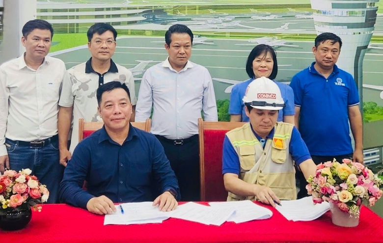 20 ng&agrave;y đua nước r&uacute;t về đ&iacute;ch ở c&aacute;c c&ocirc;ng tr&igrave;nh quản l&yacute; bay s&acirc;n bay Long Th&agrave;nh- Ảnh 1.
