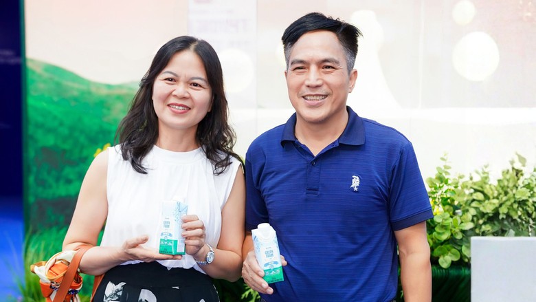 Vinamilk Green Farm Cao Đạm l&agrave; d&ograve;ng sản phẩm ti&ecirc;u biểu cho chiến lược ph&aacute;t triển sản phẩm hướng đến tương lai của Vinamilk (Ảnh: Minh Anh).