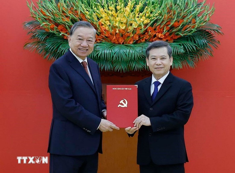 &Ocirc;ng L&ecirc; Minh Tr&iacute; giữ chức Ph&oacute; Trưởng Ban Thường trực Ban Nội ch&iacute;nh Trung ương- Ảnh 1.