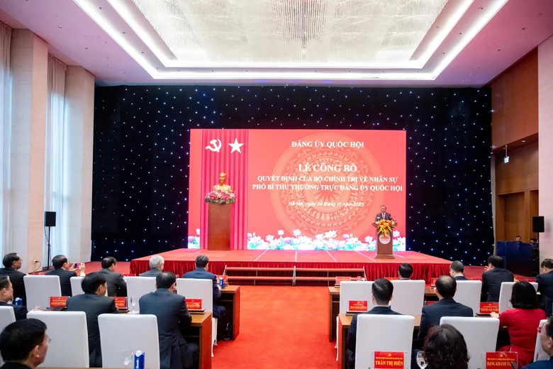 &Ocirc;ng Đỗ Văn Chiến l&agrave;m Ph&oacute; b&iacute; thư Thường trực Đảng ủy Quốc hội- Ảnh 4.