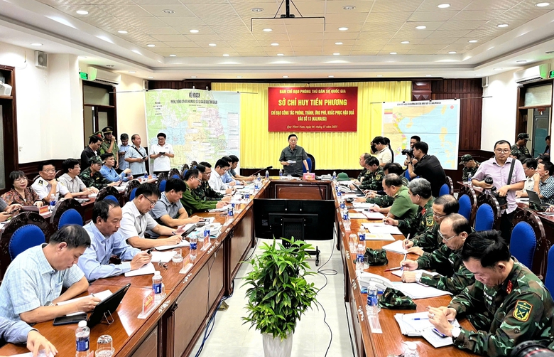 Ph&oacute; Thủ tướng Trần Hồng H&agrave;: Sẵn s&agrave;ng lực lượng, phương tiện ứng ph&oacute; kịp thời b&atilde;o số 13- Ảnh 2.