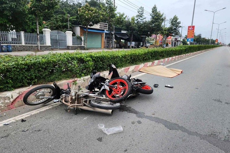 Hiện trường vụ tai nạn - Ảnh: Thanh Thảo.