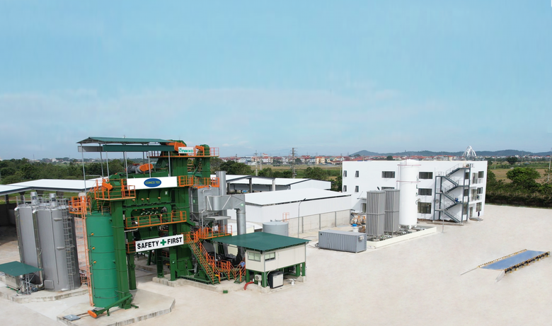 Khánh thành nhà máy bê tông nhựa ứng dụng nhiên liệu khí hóa lỏng đầu tiên tại Việt Nam- Ảnh 2. Khánh thành nhà máy bê tông nhựa ứng dụng nhiên liệu khí hóa lỏng đầu tiên tại Việt Nam- Ảnh 2.