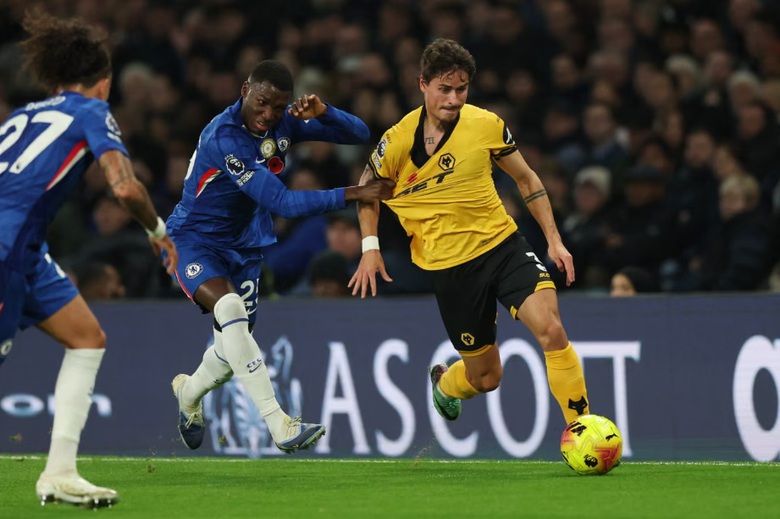 Thắng đậm Wolves, Chelsea tạm vươn l&ecirc;n vị tr&iacute; thứ 2 Ngoại hạng Anh- Ảnh 1.