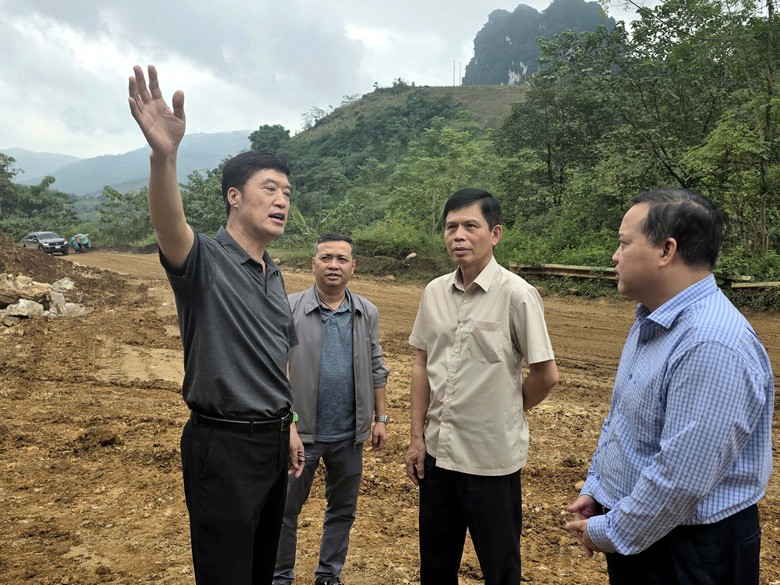 Th&ocirc;ng xe dự &aacute;n Kết nối giao th&ocirc;ng c&aacute;c tỉnh miền n&uacute;i ph&iacute;a Bắc v&agrave;o 31/12- Ảnh 1.