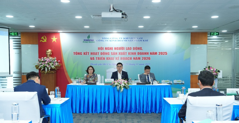PV GAS TRADING bứt ph&aacute; mạnh mẽ năm 2025, x&aacute;c lập kỷ lục sản lượng v&agrave; doanh thu- Ảnh 1.