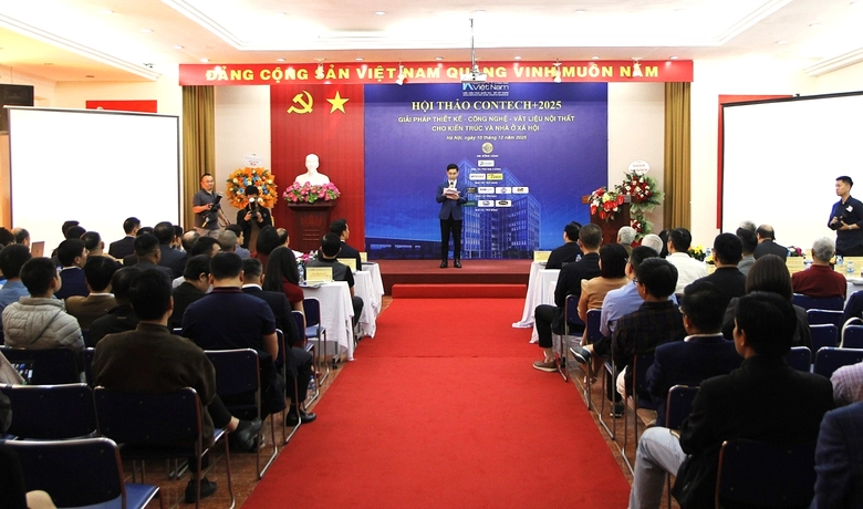 Hội thảo thu h&uacute;t sự tham gia của nhiều chuy&ecirc;n gia, nh&agrave; khoa học v&agrave; doanh nghiệp c&ocirc;ng nghệ - vật liệu &ndash; nội thất.