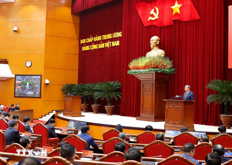 Bộ X&acirc;y dựng kết nối trực tuyến hội nghị to&agrave;n quốc về ph&ograve;ng, chống tham nhũng, ti&ecirc;u cực- Ảnh 1.