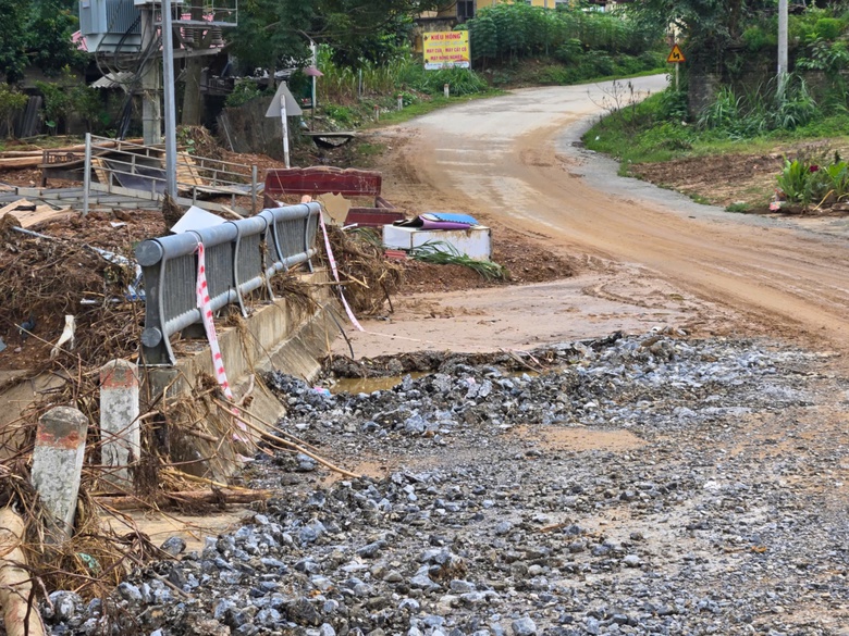Th&aacute;i Nguy&ecirc;n tăng tốc khắc phục sạt lở giao th&ocirc;ng theo Th&ocirc;ng tư 40- Ảnh 5.