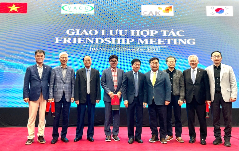 Hiệp hội các nhà thầu Việt Nam và Hàn Quốc thúc đẩy hợp tác chiến lược- Ảnh 1. Hiệp hội các nhà thầu Việt Nam và Hàn Quốc thúc đẩy hợp tác chiến lược- Ảnh 1.