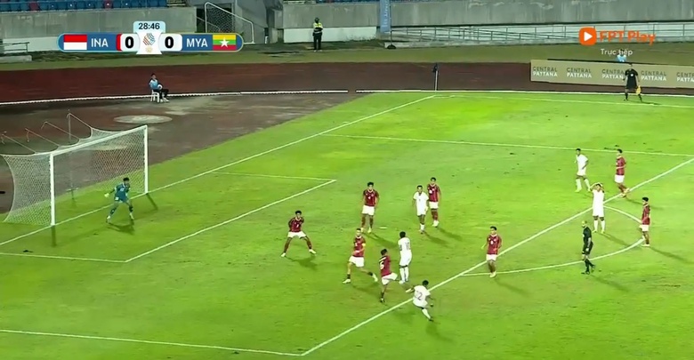 Thắng U22 Myanmar, U22 Indonesia vẫn dừng bước ở SEA Games 33- Ảnh 1.