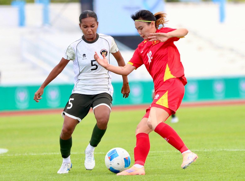 Thắng đậm Indonesia, đội tuyển nữ Việt Nam v&agrave;o chung kết SEA Games 33- Ảnh 2.