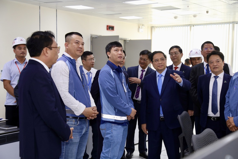 Thủ tướng Phạm Minh Chính dự khánh thành tổ hợp điện khí LNG 1,4 tỷ USD tại Đồng Nai- Ảnh 4. Thủ tướng Phạm Minh Chính dự khánh thành tổ hợp điện khí LNG 1,4 tỷ USD tại Đồng Nai- Ảnh 4.