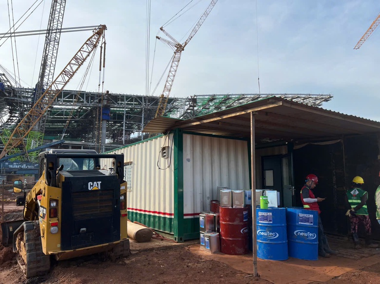 Đảm bảo an to&agrave;n lao động v&agrave; chất lượng c&ocirc;ng tr&igrave;nh s&acirc;n bay Long Th&agrave;nh với vật liệu Newtec- Ảnh 2.