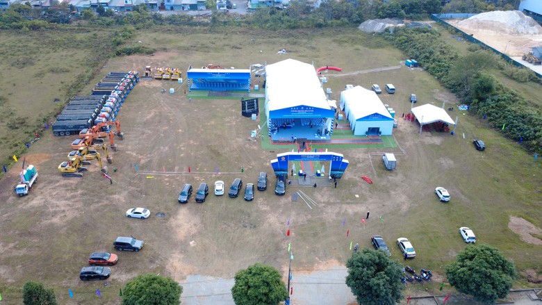 Thứ trưởng Nguyễn Danh Huy kiểm tra c&ocirc;ng t&aacute;c chuẩn bị lễ khởi c&ocirc;ng dự &aacute;n đường sắt L&agrave;o Cai- Ảnh 5.