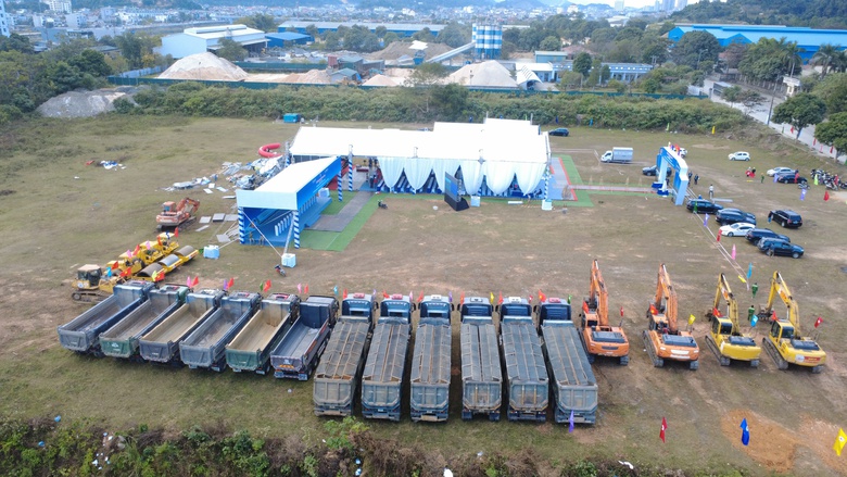 Thứ trưởng Nguyễn Danh Huy kiểm tra c&ocirc;ng t&aacute;c chuẩn bị lễ khởi c&ocirc;ng dự &aacute;n đường sắt L&agrave;o Cai- Ảnh 6.