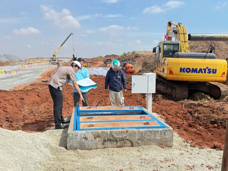 S&acirc;n bay Long Th&agrave;nh được &ldquo;tiếp nước&rdquo; từ s&ocirc;ng Đồng Nai, sẵn s&agrave;ng cho giai đoạn vận h&agrave;nh- Ảnh 1.