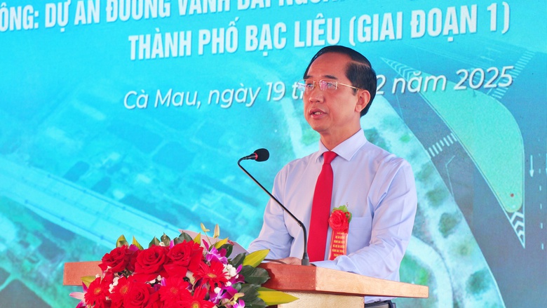 C&agrave; Mau: Khởi c&ocirc;ng hai tuyến đường v&agrave;nh đai hơn 1.730 tỷ đồng- Ảnh 1.