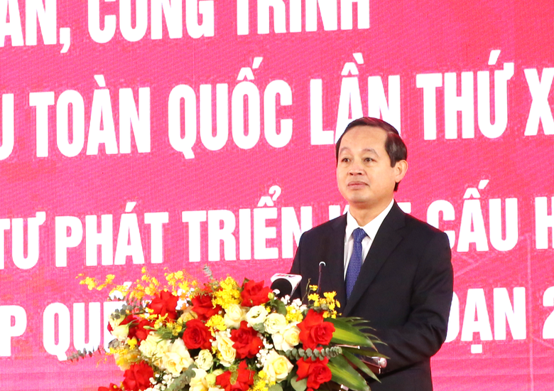 Ph&oacute; Thủ tướng Phạm Thị Thanh Tr&agrave; dự lễ khởi c&ocirc;ng dự &aacute;n khu c&ocirc;ng nghiệp tại Bắc Ninh- Ảnh 2.