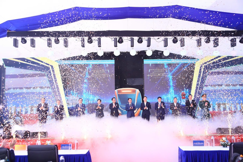 H&agrave; Nội ch&iacute;nh thức khởi c&ocirc;ng Tuyến đường sắt đ&ocirc; thị số 5, Văn Cao - H&ograve;a Lạc- Ảnh 2.