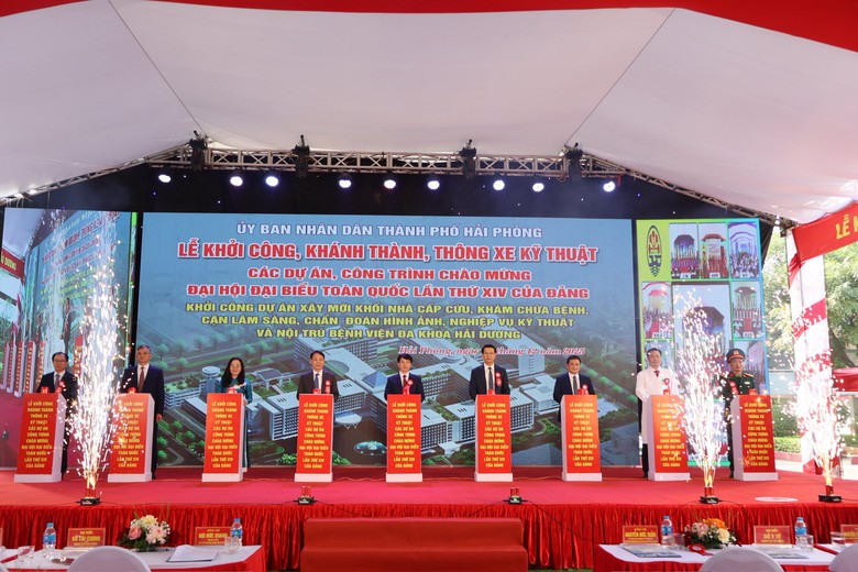 Hải Phòng khởi công, khánh thành 13 dự án trọng điểm- Ảnh 5. Hải Phòng khởi công, khánh thành 13 dự án trọng điểm- Ảnh 5.