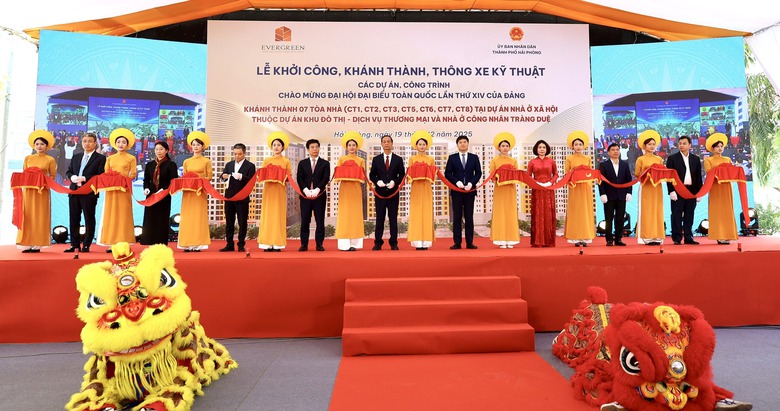 Hải Phòng khởi công, khánh thành 13 dự án trọng điểm- Ảnh 3. Hải Phòng khởi công, khánh thành 13 dự án trọng điểm- Ảnh 3.