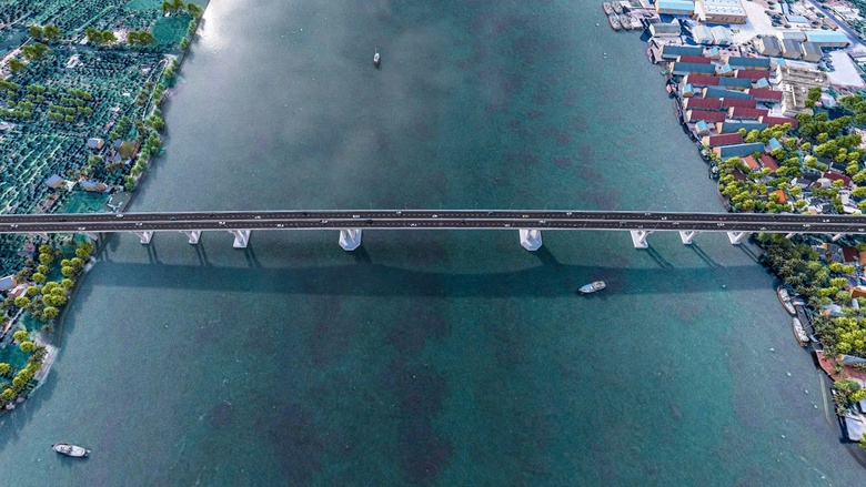 Vĩnh Long khởi công cầu 2.852 tỷ đồng vượt sông Cổ Chiên- Ảnh 1. Vĩnh Long khởi công cầu 2.852 tỷ đồng vượt sông Cổ Chiên- Ảnh 1.