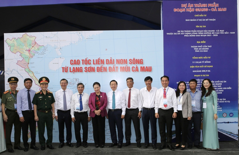 Cao tốc Cần Thơ-C&agrave; Mau l&agrave; c&ocirc;ng tr&igrave;nh trọng điểm, kỳ vọng rất lớn của Ch&iacute;nh phủ, người d&acirc;n- Ảnh 1.