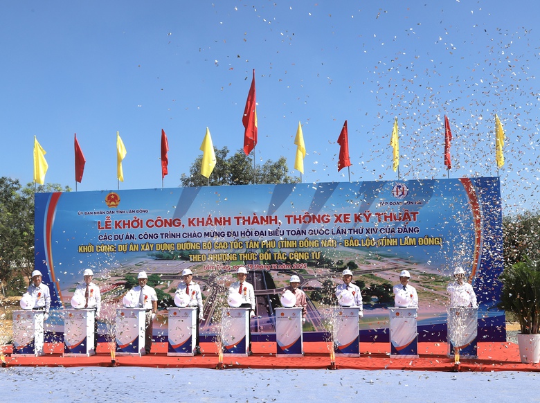 L&acirc;m Đồng khởi c&ocirc;ng, kh&aacute;nh th&agrave;nh 4 dự &aacute;n trọng điểm, tạo động lực ph&aacute;t triển mới- Ảnh 3.