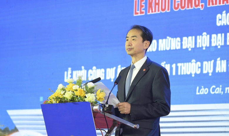 Đồng loạt khởi c&ocirc;ng Dự &aacute;n th&agrave;nh phần 1 thuộc tuyến đường sắt L&agrave;o Cai - H&agrave; Nội - Hải Ph&ograve;ng- Ảnh 3.