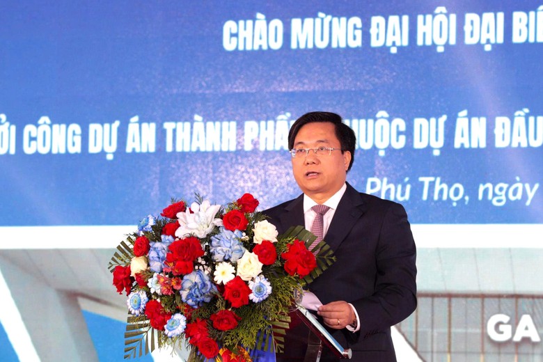 Đồng loạt khởi c&ocirc;ng Dự &aacute;n th&agrave;nh phần 1 thuộc tuyến đường sắt L&agrave;o Cai - H&agrave; Nội - Hải Ph&ograve;ng- Ảnh 4.