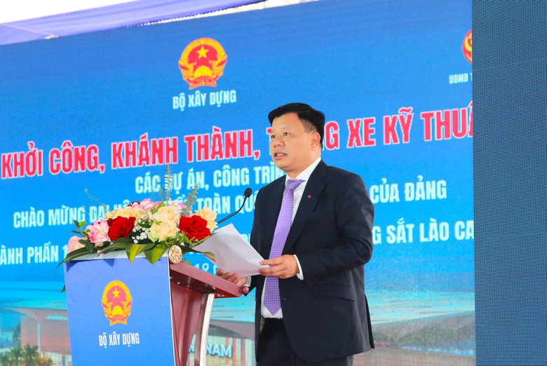 Đồng loạt khởi c&ocirc;ng Dự &aacute;n th&agrave;nh phần 1 thuộc tuyến đường sắt L&agrave;o Cai - H&agrave; Nội - Hải Ph&ograve;ng- Ảnh 5.