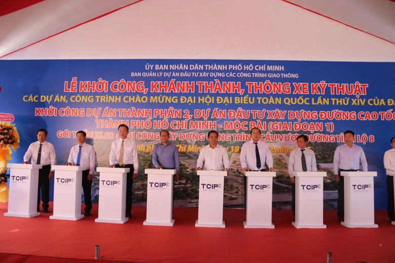 Khởi c&ocirc;ng cao tốc TP.HCM - Mộc B&agrave;i v&agrave; loạt dự &aacute;n hạ tầng chiến lược- Ảnh 1.