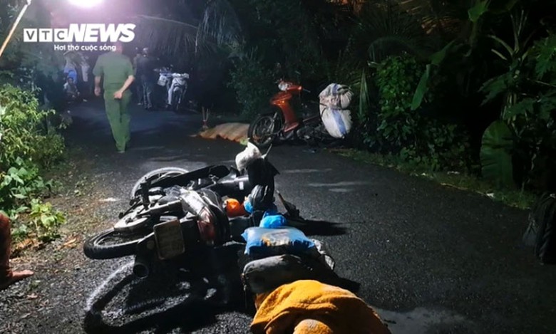 Hiện trường vụ tai nạn - Ảnh: VTC News. Hiện trường vụ tai nạn - Ảnh: VTC News.