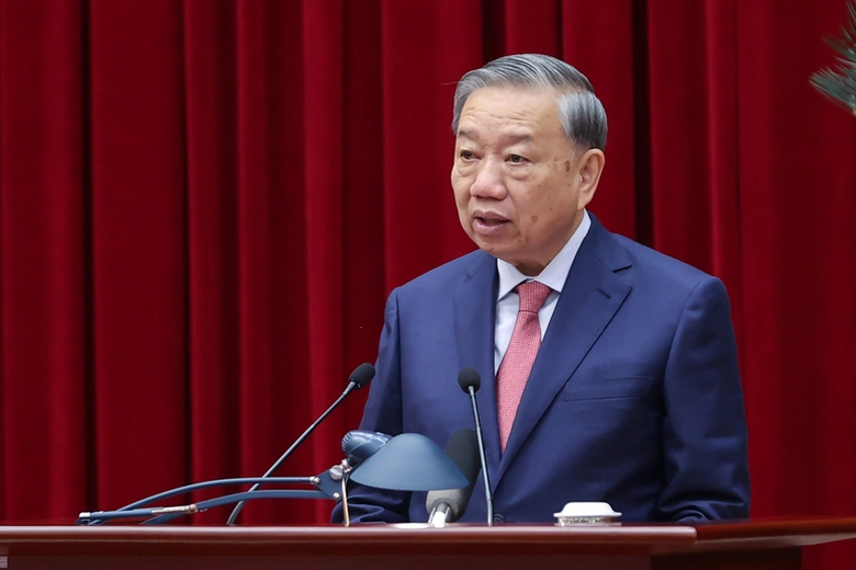 To&agrave;n văn ph&aacute;t biểu của Tổng B&iacute; thư T&ocirc; L&acirc;m khai mạc Hội nghị Trung ương lần thứ 15- Ảnh 1.