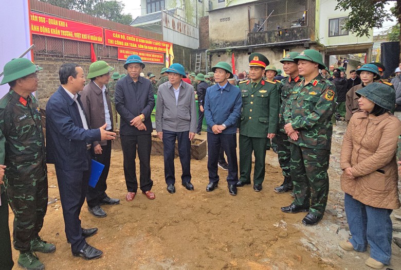 To&agrave;n cảnh c&ocirc;ng tr&igrave;nh &ldquo;chiến dịch Quang Trung&rdquo; tại Khe Sanh sau 7 ng&agrave;y thi c&ocirc;ng thần tốc- Ảnh 14.