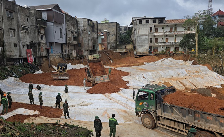 To&agrave;n cảnh c&ocirc;ng tr&igrave;nh &ldquo;chiến dịch Quang Trung&rdquo; tại Khe Sanh sau 7 ng&agrave;y thi c&ocirc;ng thần tốc- Ảnh 2.